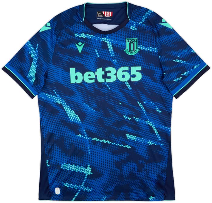 2023-24 Stoke City Away Shirt Vidigal #7 - 10/10 - (XL)