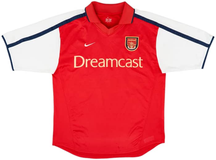 2000-02 Arsenal Home Shirt Henry #14 - 6/10 - (M)
