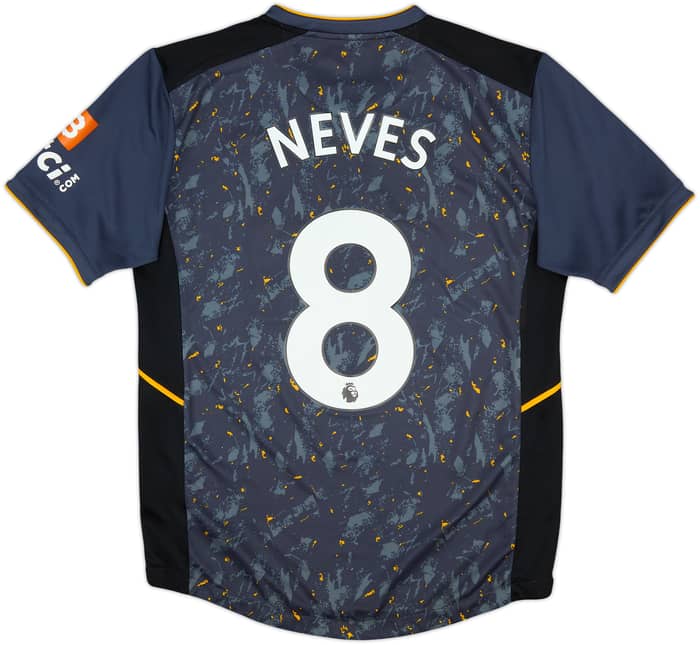 2021-22 Wolves Away Shirt Neves #8 - 9/10 - (M)