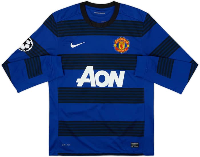 2011-13 Manchester United Away L/S Shirt v.Persie #20 - 8/10 - (M)