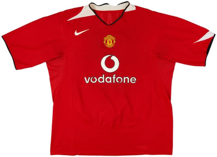 2004-06 Manchester United Home Shirt Ronaldo #7 - 6/10 - (XL)