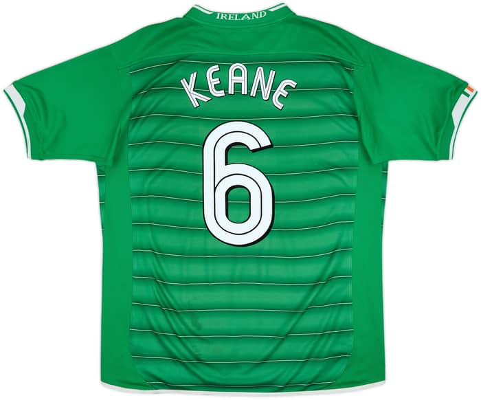 2003-04 Ireland Home Shirt Keane #6 - 6/10 - (L)