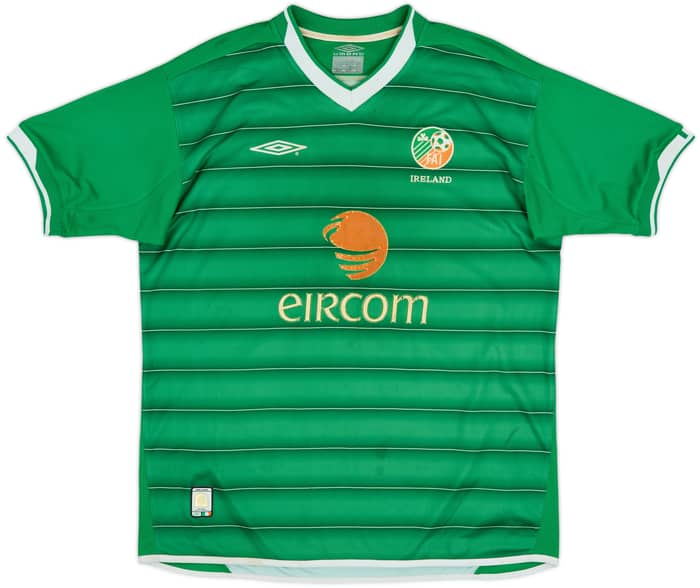 2003-04 Ireland Home Shirt Keane #6 - 6/10 - (L)
