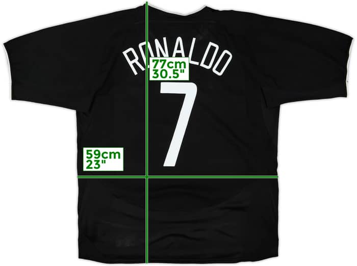 2003-05 Manchester United Away Shirt Ronaldo #7 - 7/10 - (XL)