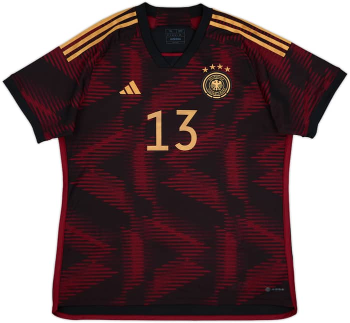 2022-23 Germany Away Shirt Muller #13 - 9/10 - (XL)