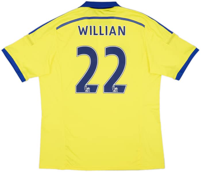 2014-15 Chelsea Away Shirt Willian #22 - 9/10 - (XL)