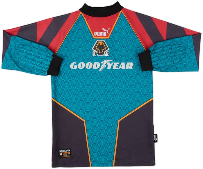 1996-98 Wolves GK Shirt #1 - 8/10 - (S)