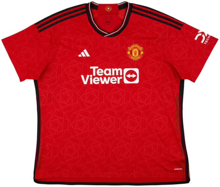 2023-24 Manchester United Home Shirt B.Fernandes #8 - 10/10 - (3XL)