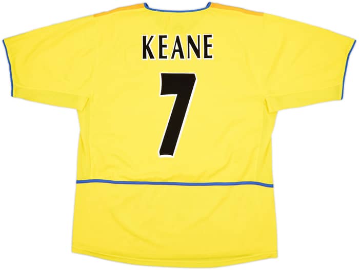 2002-03 Leeds United Away Shirt Keane #7 - 8/10 - (XL)