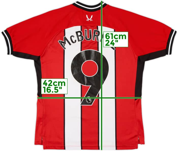 2023-24 Sheffield United Home Shirt McBurnie #9 - 5/10 - (XS)