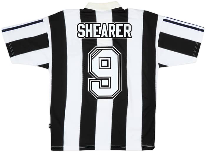 1995-97 Newcastle Home Shirt Shearer #9 - 8/10 - (S)