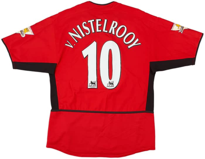 2002-04 Manchester United Home Shirt v.Nistelrooy #10 - 5/10 - (S)