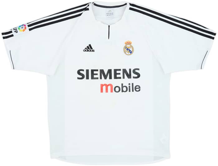 2003-04 Real Madrid Home Shirt Zidane #5 - 5/10 - (M)
