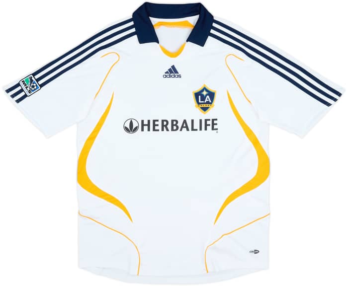 2007-08 LA Galaxy Home Shirt Beckham #23 - 8/10 - (L)