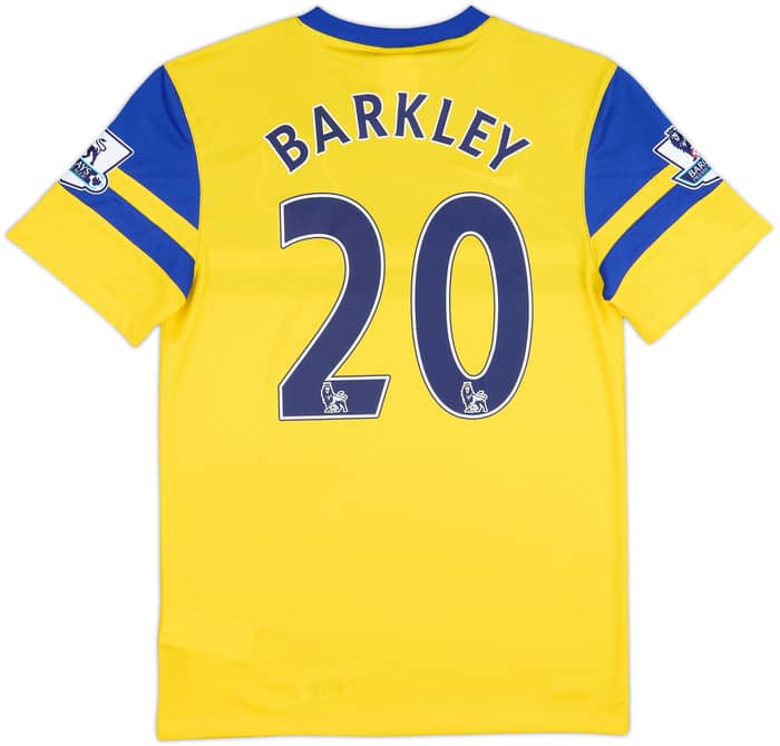 2013-14 Everton Away Shirt Barkley #20 - 8/10 - (S)