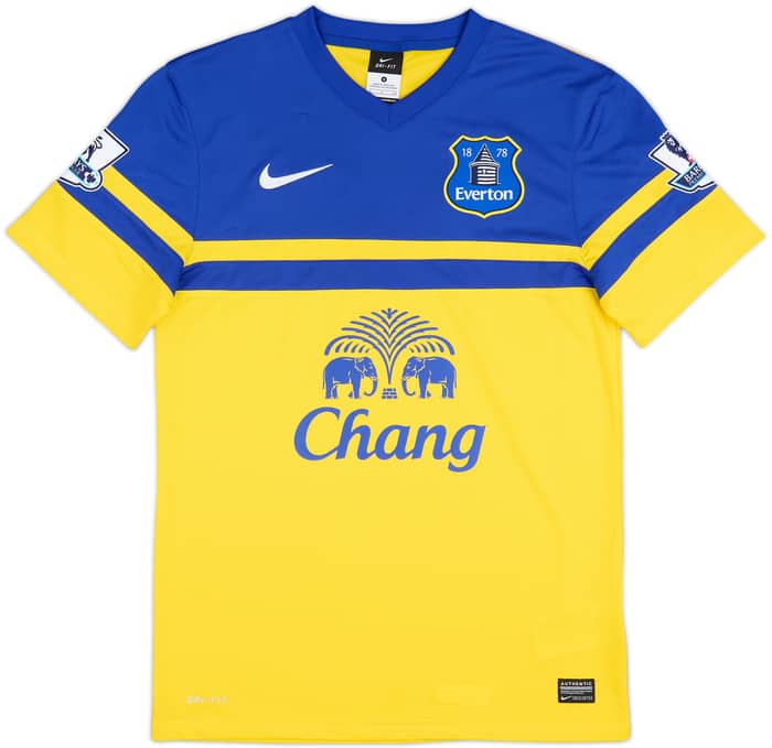 2013-14 Everton Away Shirt Barkley #20 - 8/10 - (S)