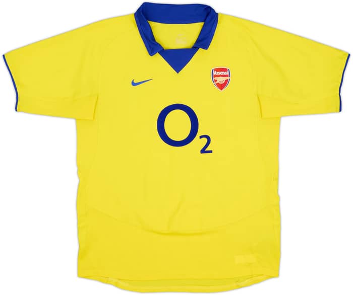 2003-05 Arsenal Away Shirt Henry #14 - 6/10 - (XL.Boys)