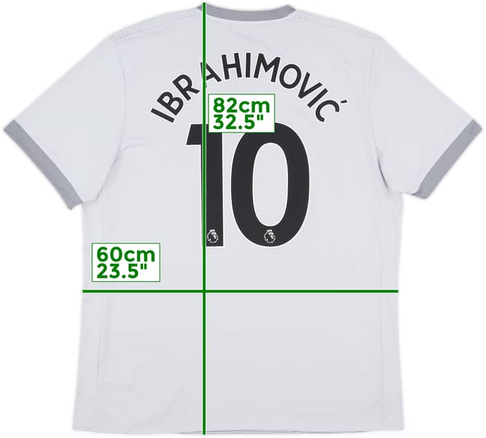 2017-18 Manchester United Third Shirt Ibrahimovic #10 - 10/10 - (XL)