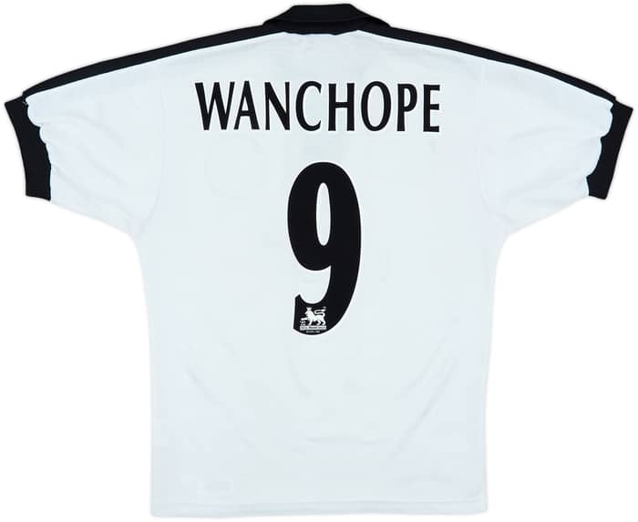 1997-98 Derby County Home Shirt Wanchope #9 - 6/10 - (S)