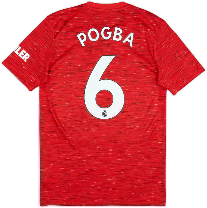 2020-21 Manchester United Home Shirt Pogba #6 - 10/10 - (S)