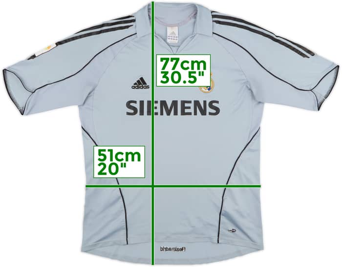 2005-06 Real Madrid Third Shirt - 5/10 - (L)
