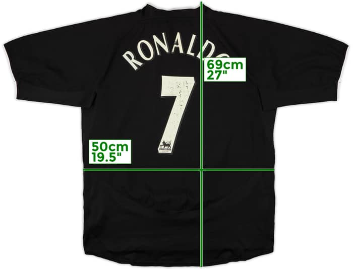 2003-05 Manchester United Away Shirt Ronaldo #7 - 5/10 - (L)