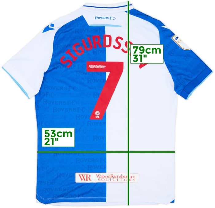 2023-24 Blackburn Home Shirt Sigurdsson #7 (XL)