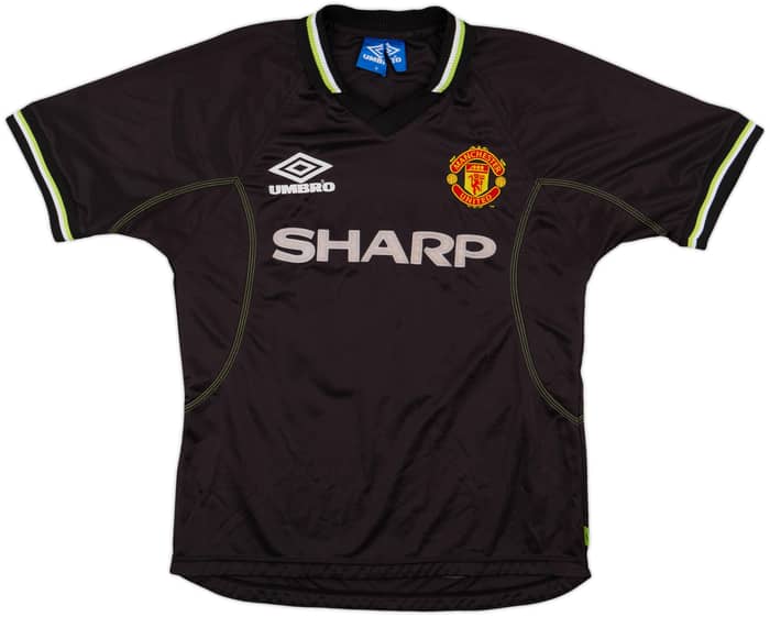 1998-99 Manchester United Third Shirt Scholes #18 - 6/10 - (M)