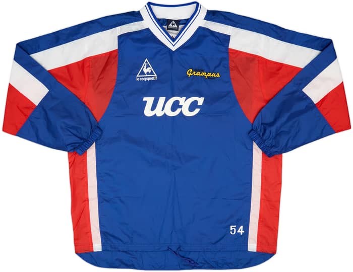 1998 Nagoya Grampus Eight Le Coq Sportif Player Issue Shell Jacket #54 - 10/10 - (L)