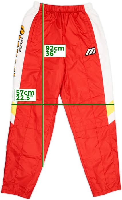 1995 Nagoya Grampus Eight Mizuno Track Pants/Bottoms - 9/10 - (M/L)