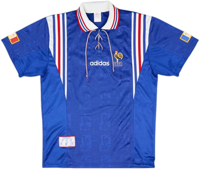 1996-98 France Home Shirt - 9/10 - (M)