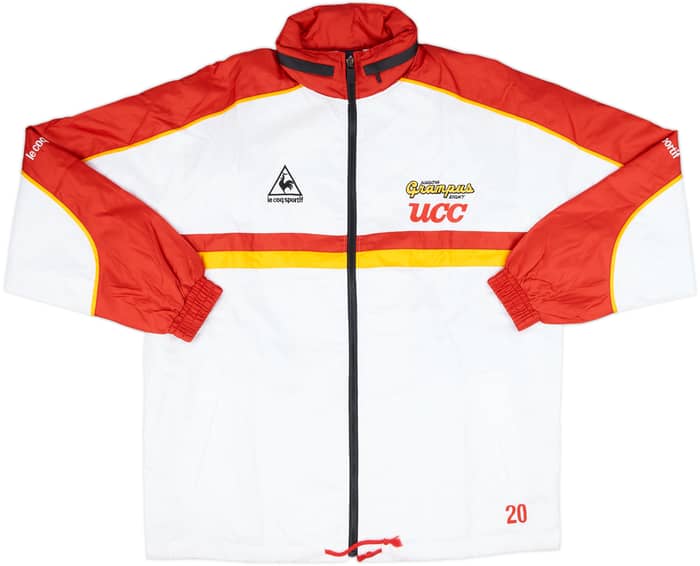 1999 Nagoya Grampus Eight Le Coq Sportif Player Issue Hooded Track Jacket #20 - 10/10 - (XL)