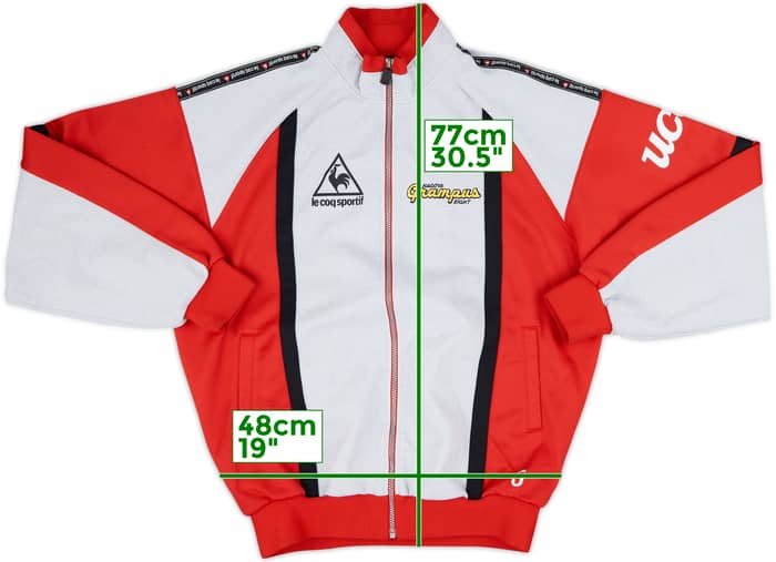1998 Nagoya Grampus Eight Le Coq Sportif Player Issue Track Jacket #5 - 9/10 - (XXL)