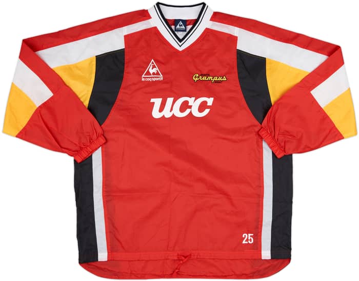 1999 Nagoya Grampus Eight Le Coq Sportif Player Issue Shell Top #25 - 9/10 - (L)