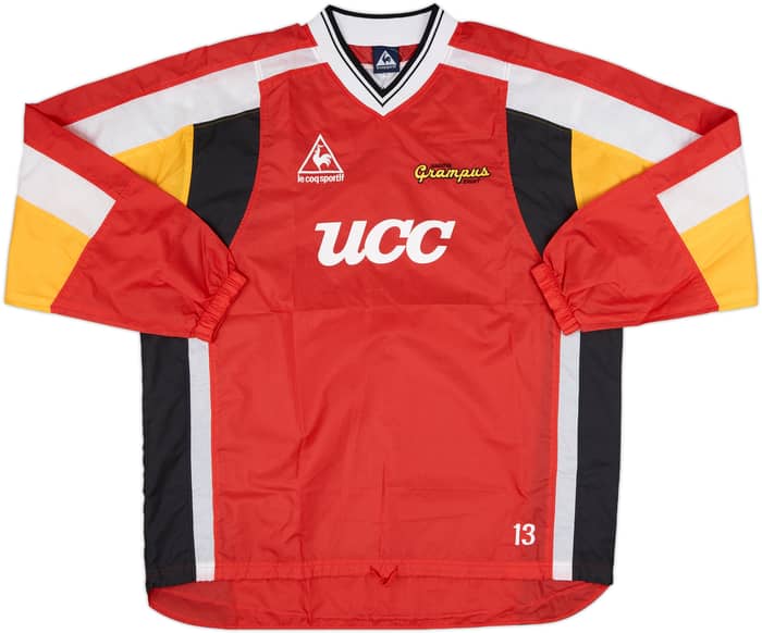 1999 Nagoya Grampus Eight Le Coq Sportif Player Issue Shell Top #13 - 10/10 - (L)