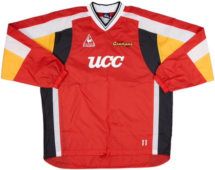 1999 Nagoya Grampus Eight Le Coq Sportif Player Issue Shell Top #11 - 10/10 - (XL)