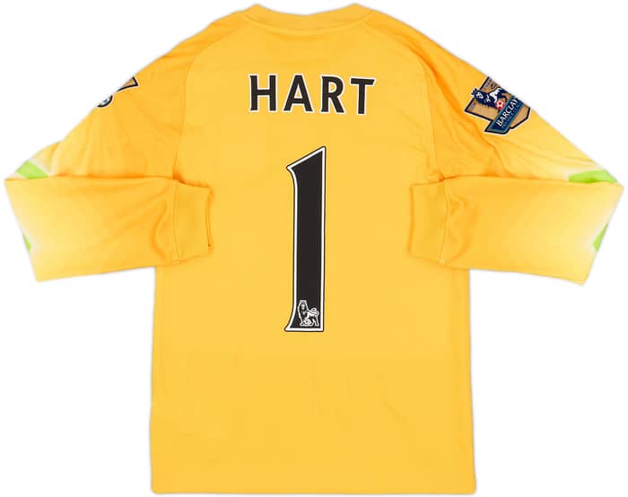 2014-15 Manchester City GK Shirt Hart #1 - 9/10 - (M.Boys)