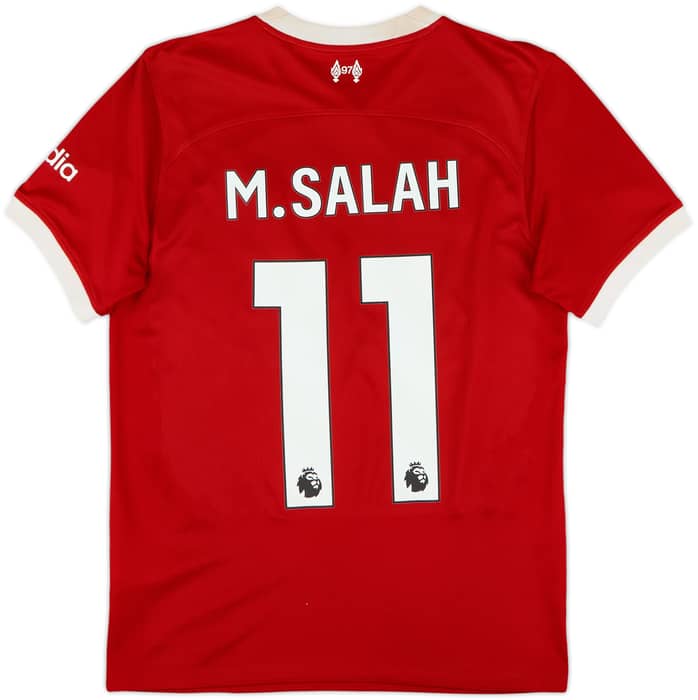 2023-24 Liverpool Home Shirt Salah #11 - 5/10 - (S)