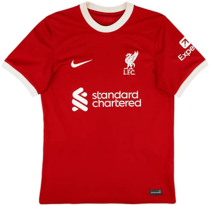 2023-24 Liverpool Home Shirt Salah #11 - 5/10 - (S)
