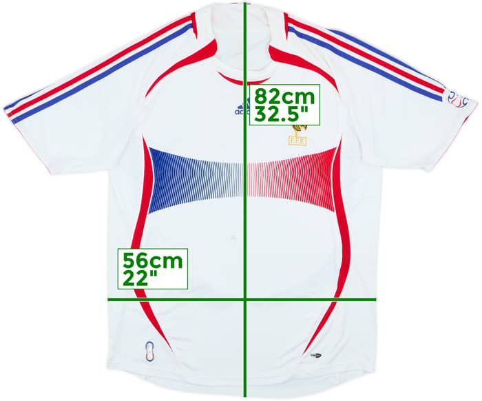 2006 France Away Shirt - 4/10 - (XL)