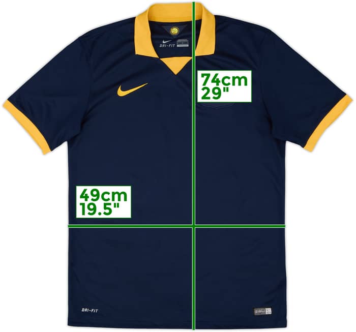 2014-16 Australia Away Shirt - 8/10 - (M)
