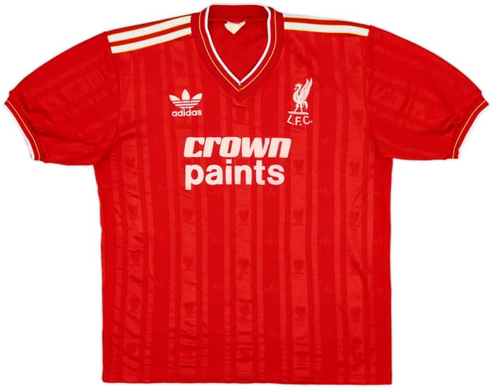 1985-87 Liverpool Home Shirt - 8/10 - (L)