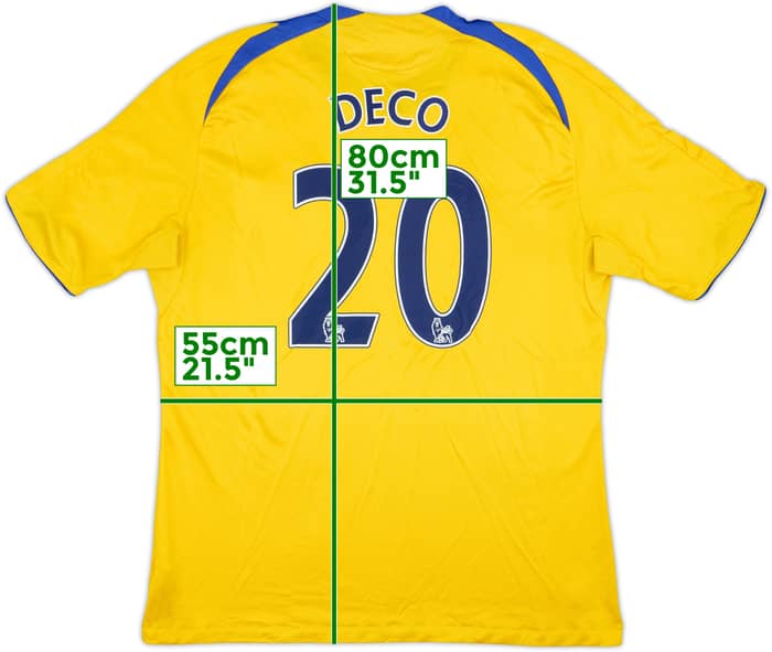 2008-09 Chelsea Third Shirt Deco #20 - 8/10 - (XL)