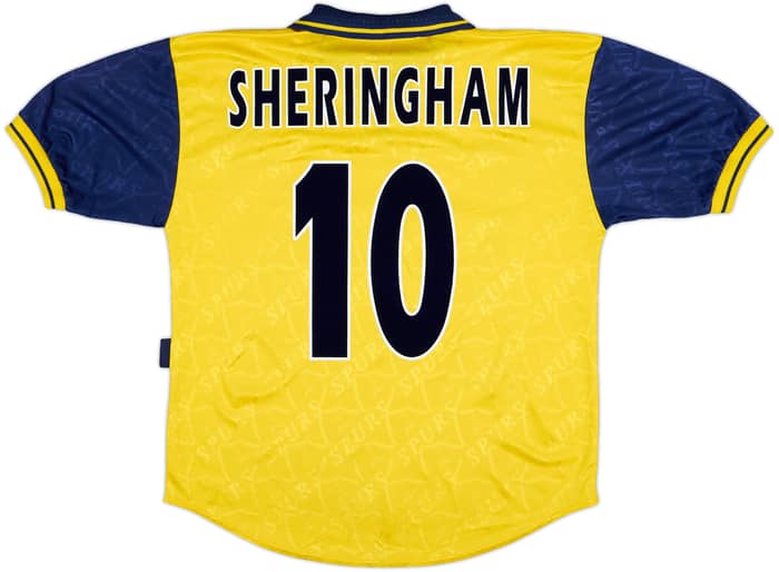 1995-97 Tottenham Third Shirt Sheringham #10 - 9/10 - (M)