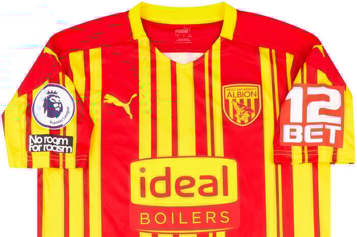 2020-21 West Brom Match Issue Third Shirt Grant #29 (v Leicester)