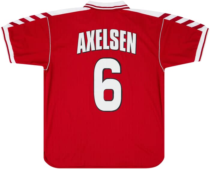 1999 Denmark Women Match Issue World Cup Home Shirt Axelsen #6