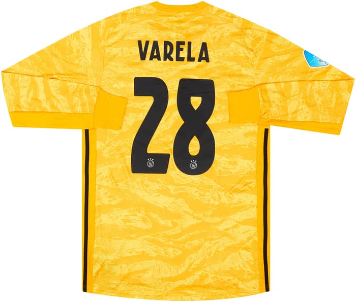 2019 Ajax Match Issue GK Shirt Varela #28 (v De Graafschap)