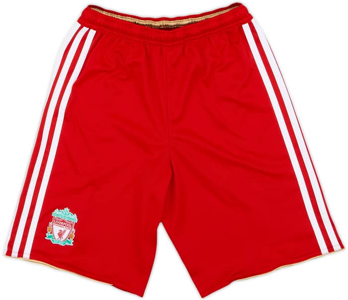 2010-12 Liverpool Home Shorts - 8/10 - (M.Boys)