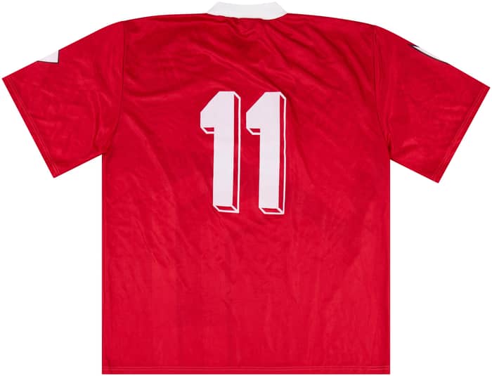 1992-93 Kaiserslautern Match Issue Home Shirt #11