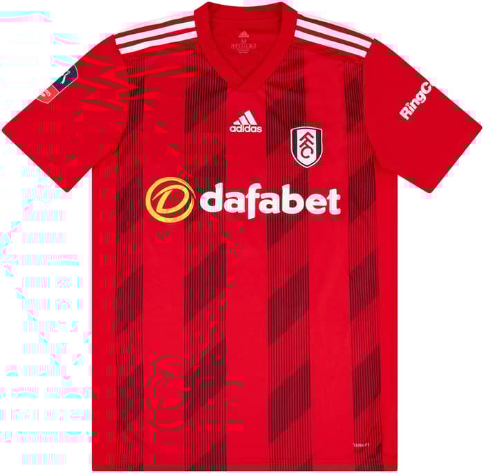 2019-20 Fulham Match Issue FA Cup Away Shirt Christie #22